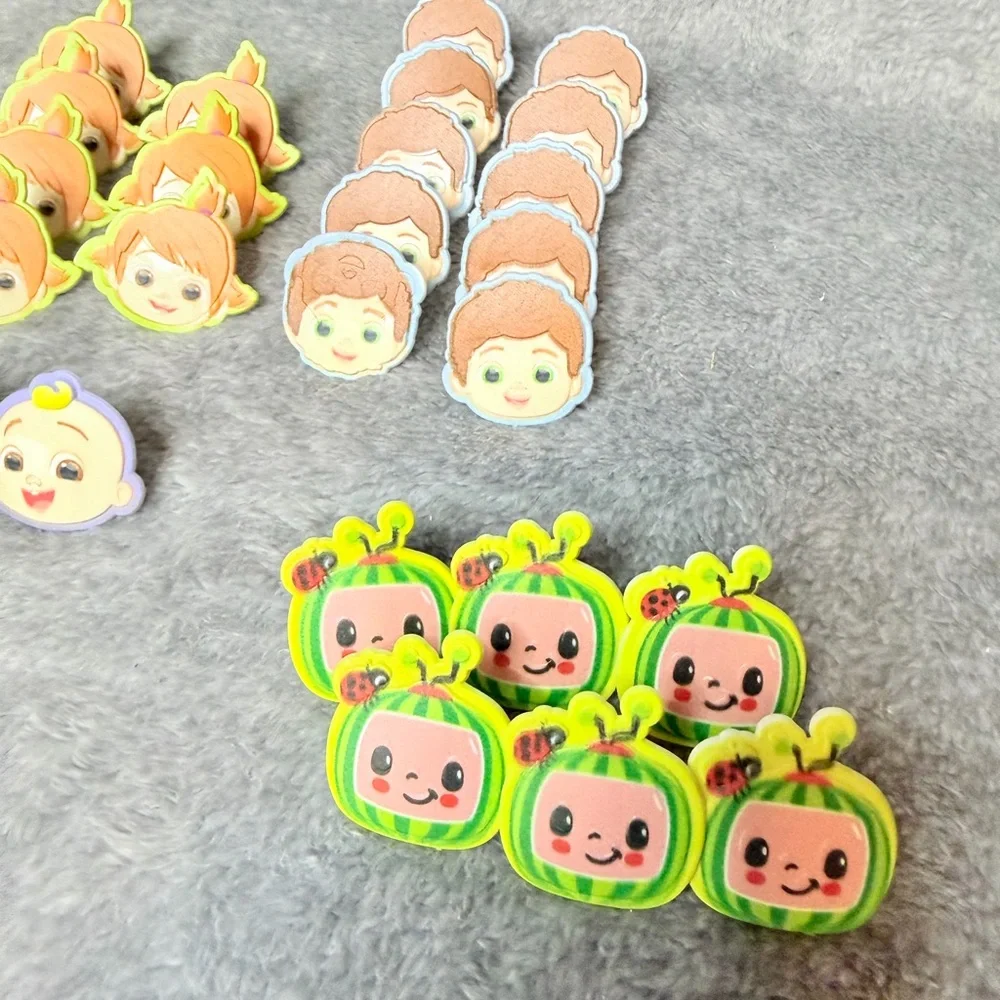 28 pieces Cocomelon cupcake rings